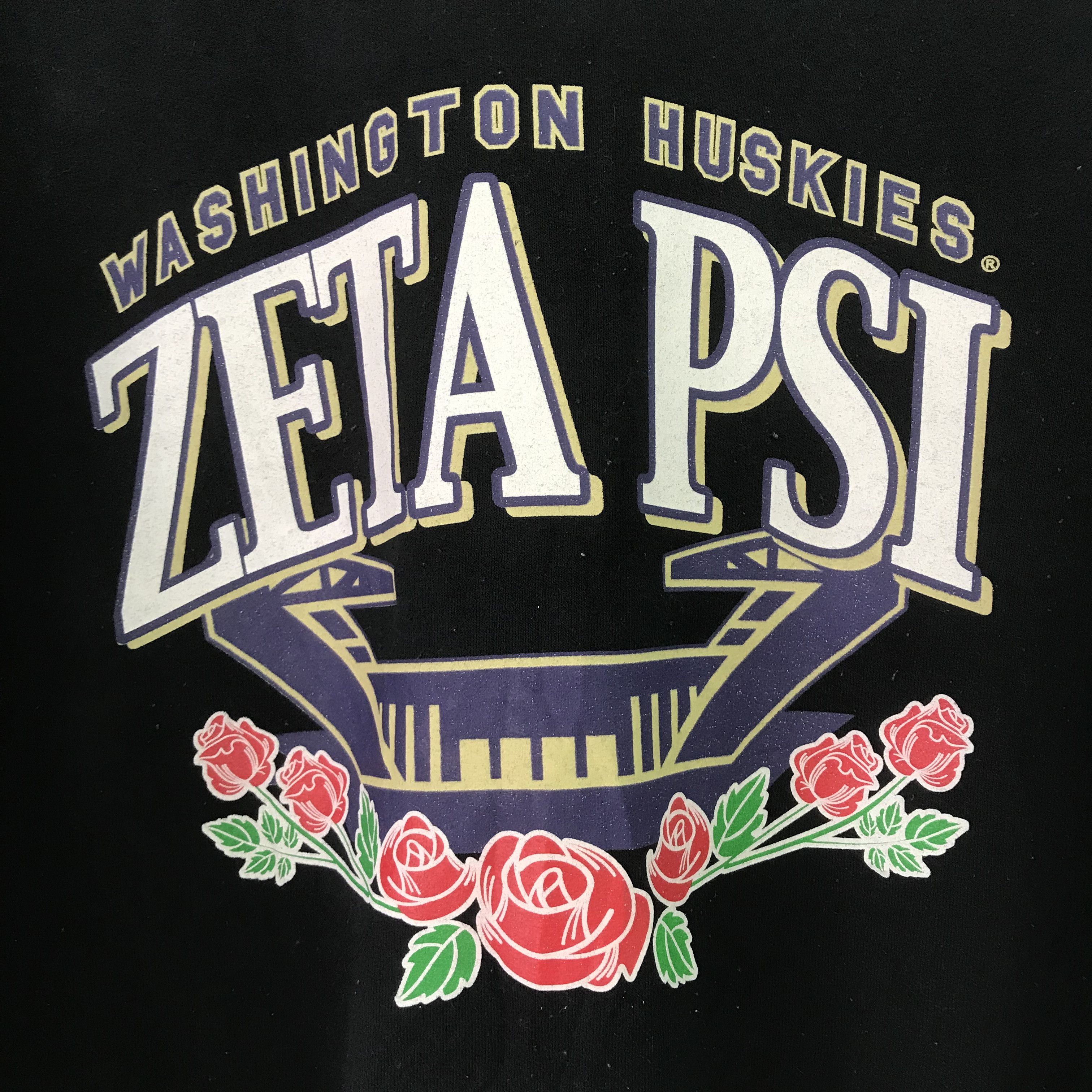 Vintage Vintage Y2K Washington Huskies Black Sweatshirt - 237 Size US M / EU 48-50 / 2 - 4 Thumbnail