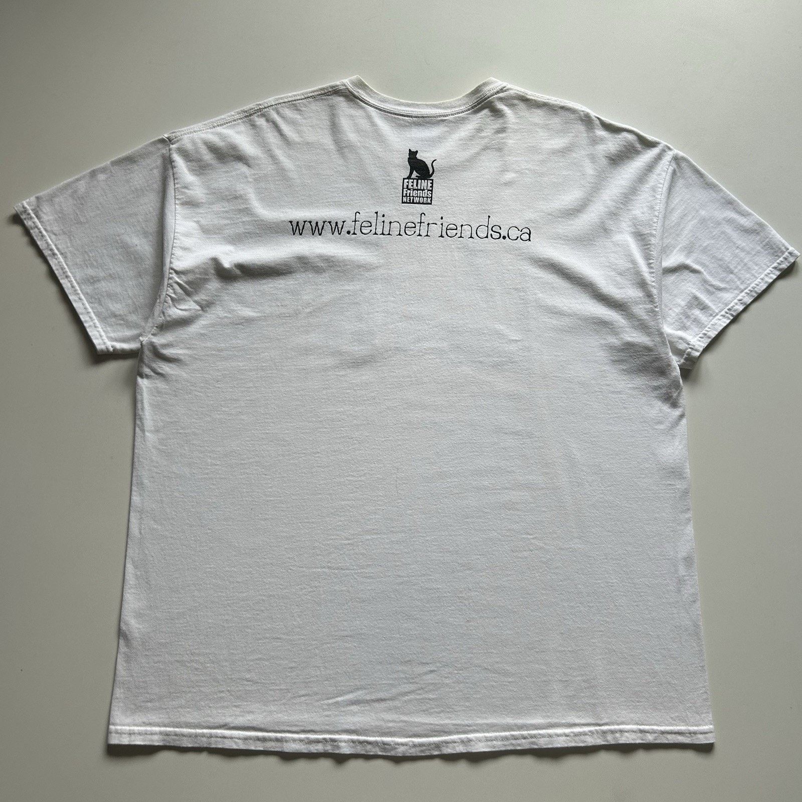 Gildan × Vintage Vintage Cat T Shirt XXL Funny Don't Be A Dick Novelty Rare Size US XXL / EU 58 / 5 - 3 Thumbnail