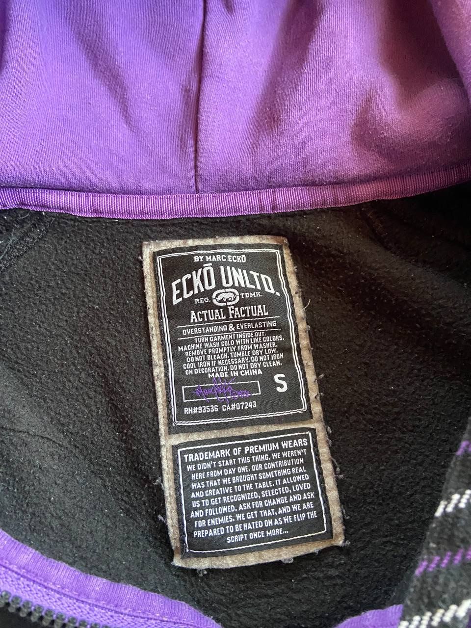 Ecko Unltd. Vintage Ecko Untld big print zip hoodie Size US S / EU 44-46 / 1 - 6 Thumbnail