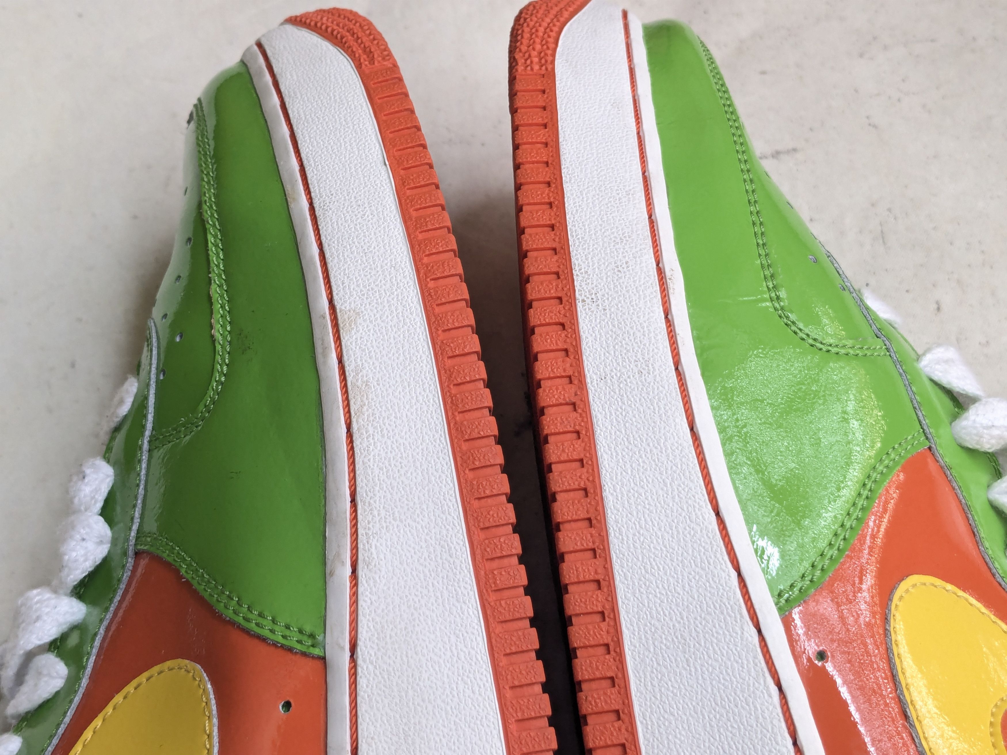 Nike Nike Air Force 1 Premium Citrus 2006 312945-372 Size US 13 / EU 46 - 6 Thumbnail