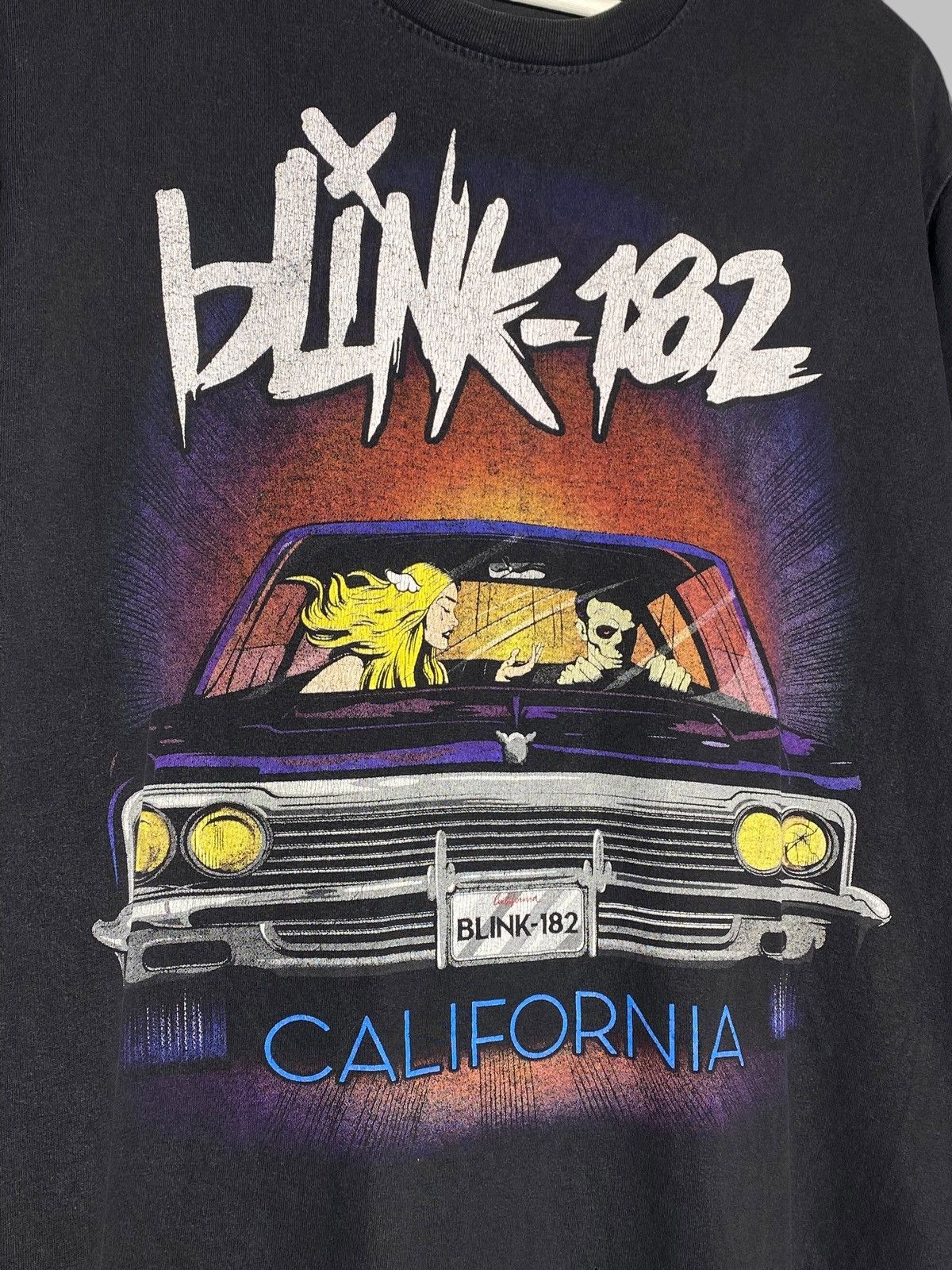 Band Tees Blink 182 Rock Band Vintage Fade T-shirt Size US L / EU 52-54 / 3 - 4 Thumbnail