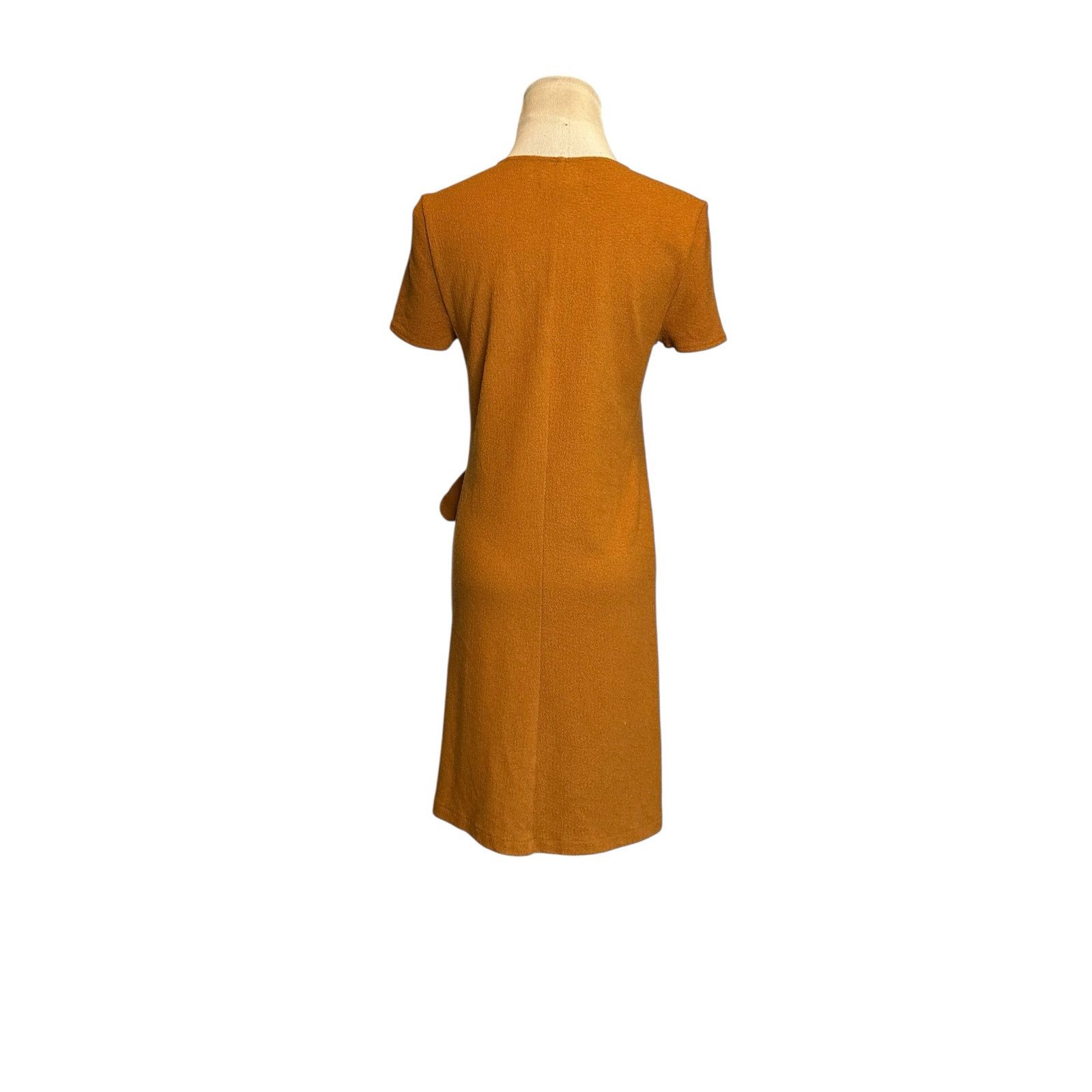 Madewell Madewell Golden Pecan faux wrap mini dress size XS Size XS / US 0-2 / IT 36-38 - 12 Thumbnail