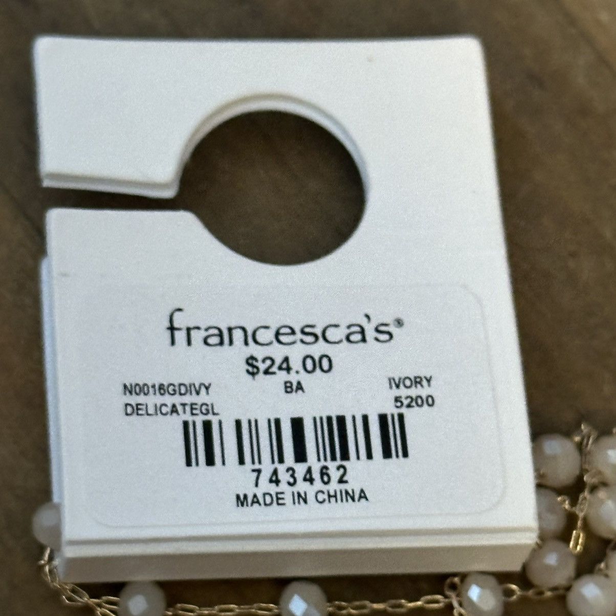 Other Francesca’s delicate station bead wrap necklace Size ONE SIZE - 6 Thumbnail