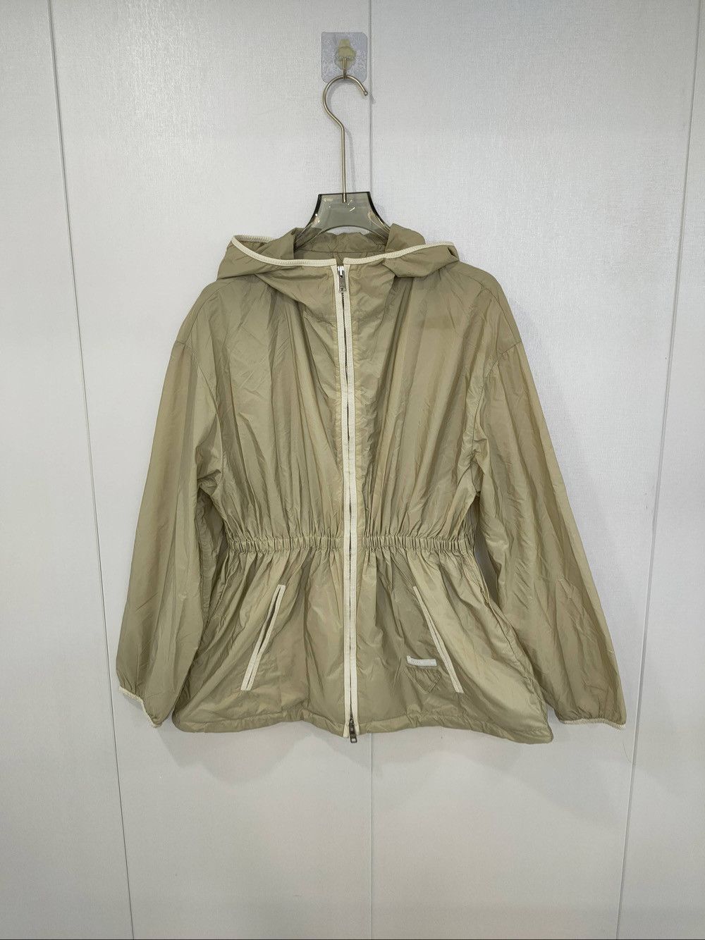 Prada Prada Hooded Windbreaker Jacket Size 38 Size XS / US 0-2 / IT 36-38 - 1 Thumbnail