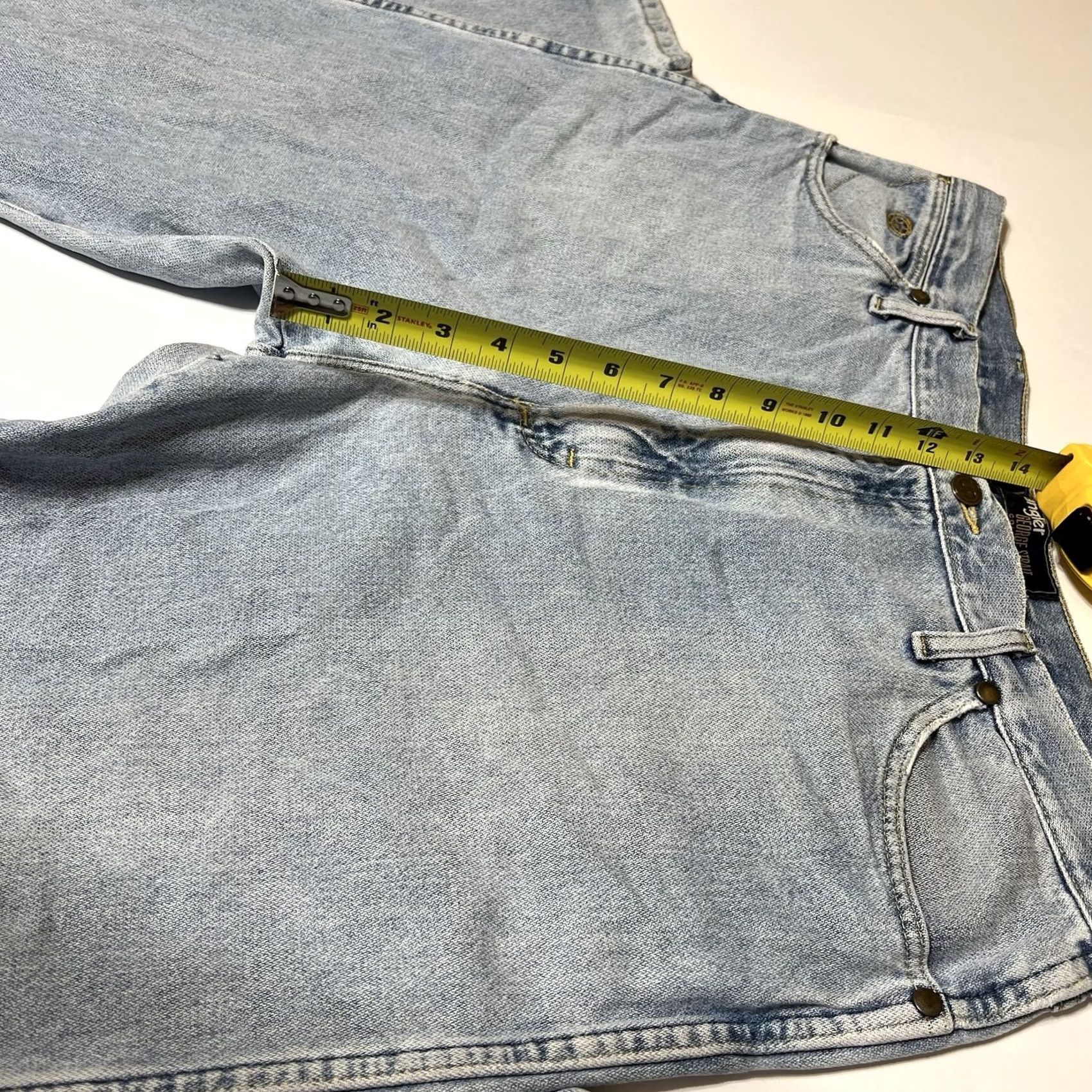Wrangler Wrangler Jeans Men Tag 38x36 38x35 George Strait Cowboy Cut Western Blue Denim Regular Fit High Rise Wrangler George Strait Collection Mens Jeans Size US 38 / EU 54 - 4 Thumbnail