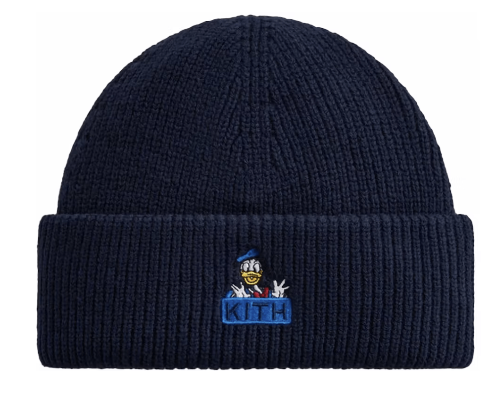 Kith NWT Kith x Disney Mickey & Friends Donald Mia Beanie Size ONE SIZE - 1 Thumbnail