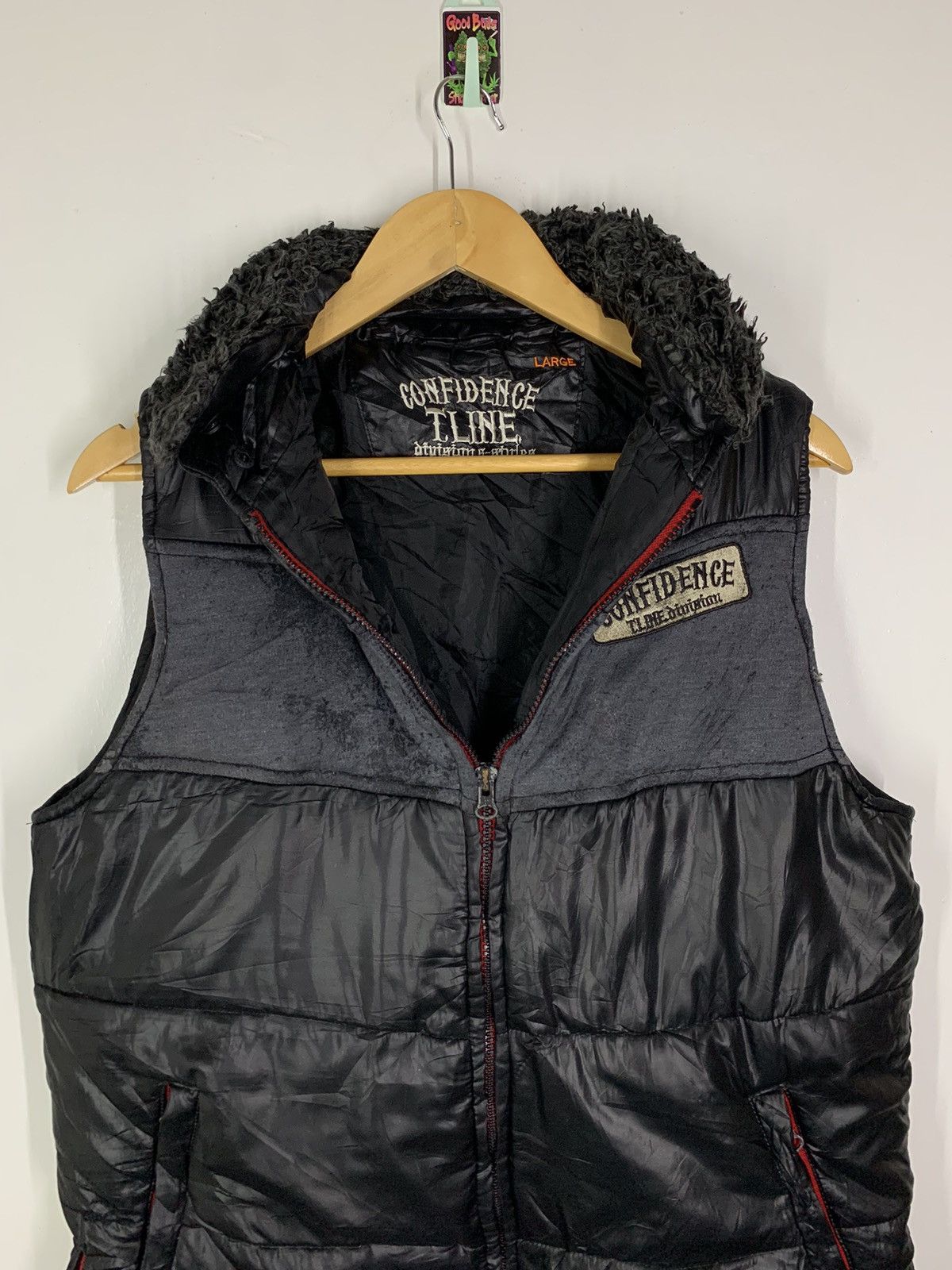 Japanese Brand × Vintage Vintage Confidence Tline Vest Size US L / EU 52-54 / 3 - 10 Thumbnail