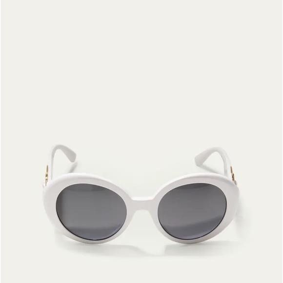 Versace VERSACE Medusa Round Acetate Sunglasses Size ONE SIZE - 5 Thumbnail