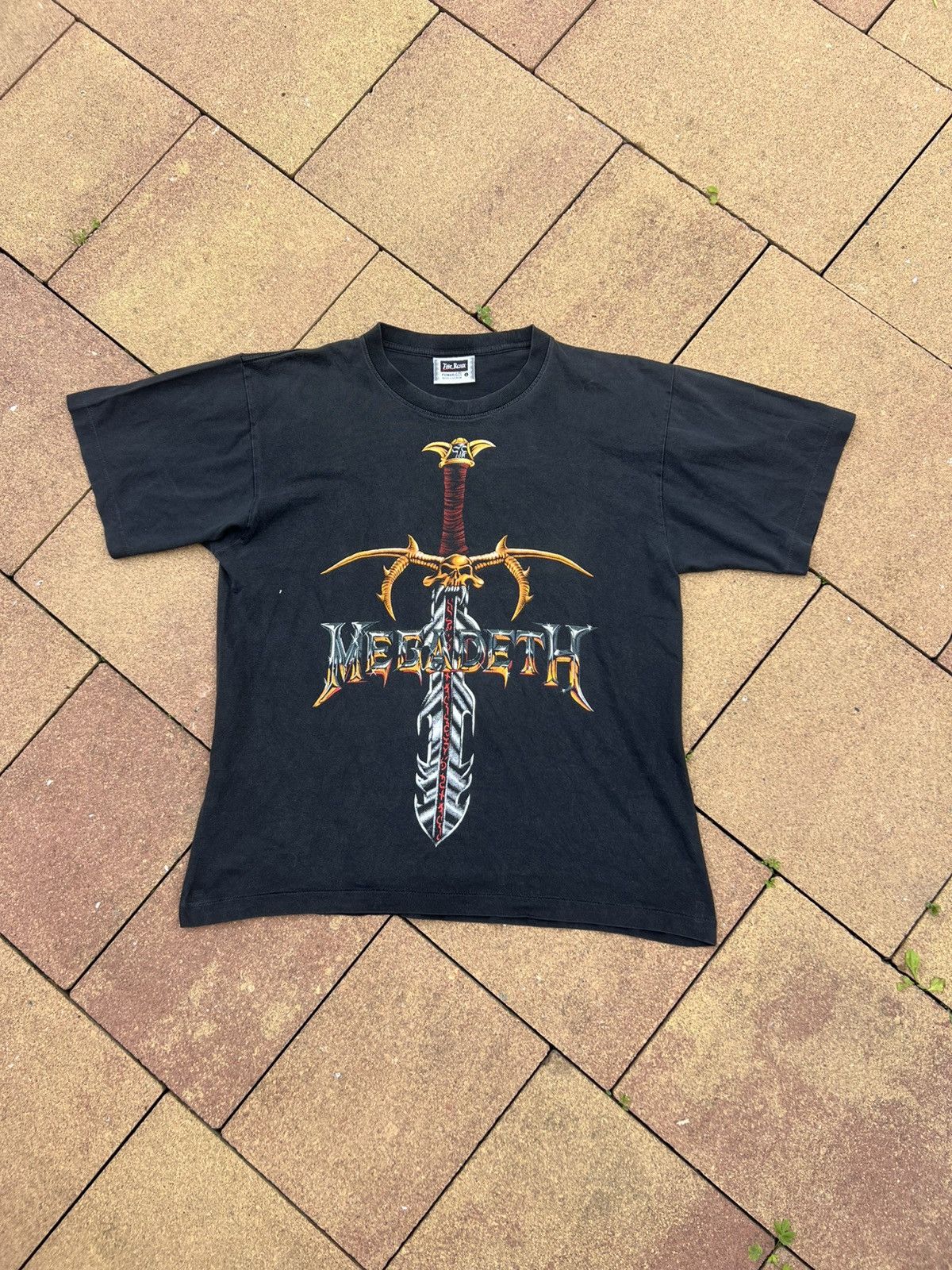 Band Tees VINTAGE MEGADETH 1997 mega tess band t-shirt traviss scott Size US L / EU 52-54 / 3 - 1 Thumbnail