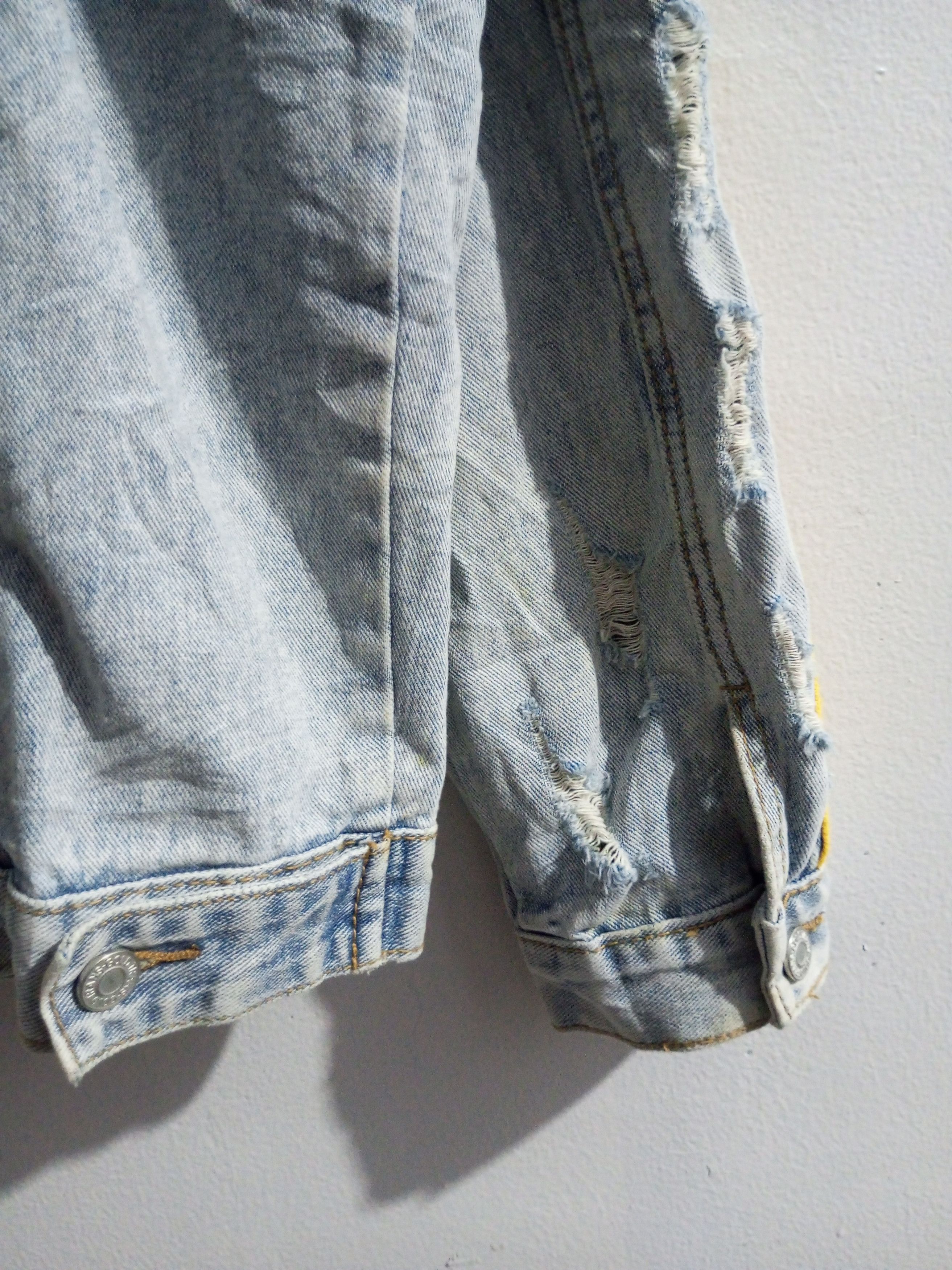 Japanese Brand × Vintage Vintage vampire weekend distressed denim trucker jacket Size US XL / EU 56 / 4 - 18 Thumbnail