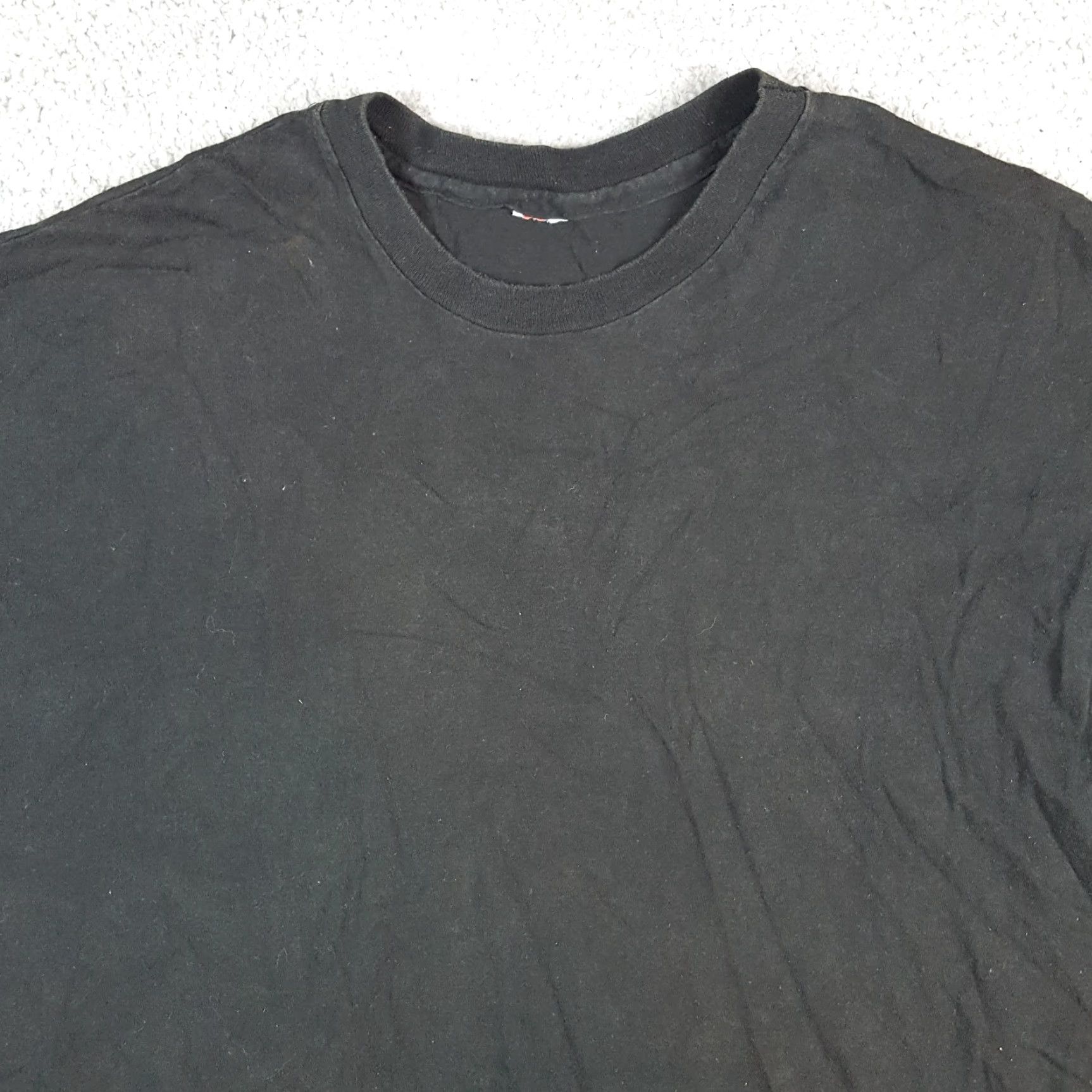 Vintage VINTAGE 90s Black Boxy Grunge Tee Men's XL T-Shirt Size XL Band T Shirt Short Sleeve Crew Neck Cotton Size US XL / EU 56 / 4 - 3 Thumbnail