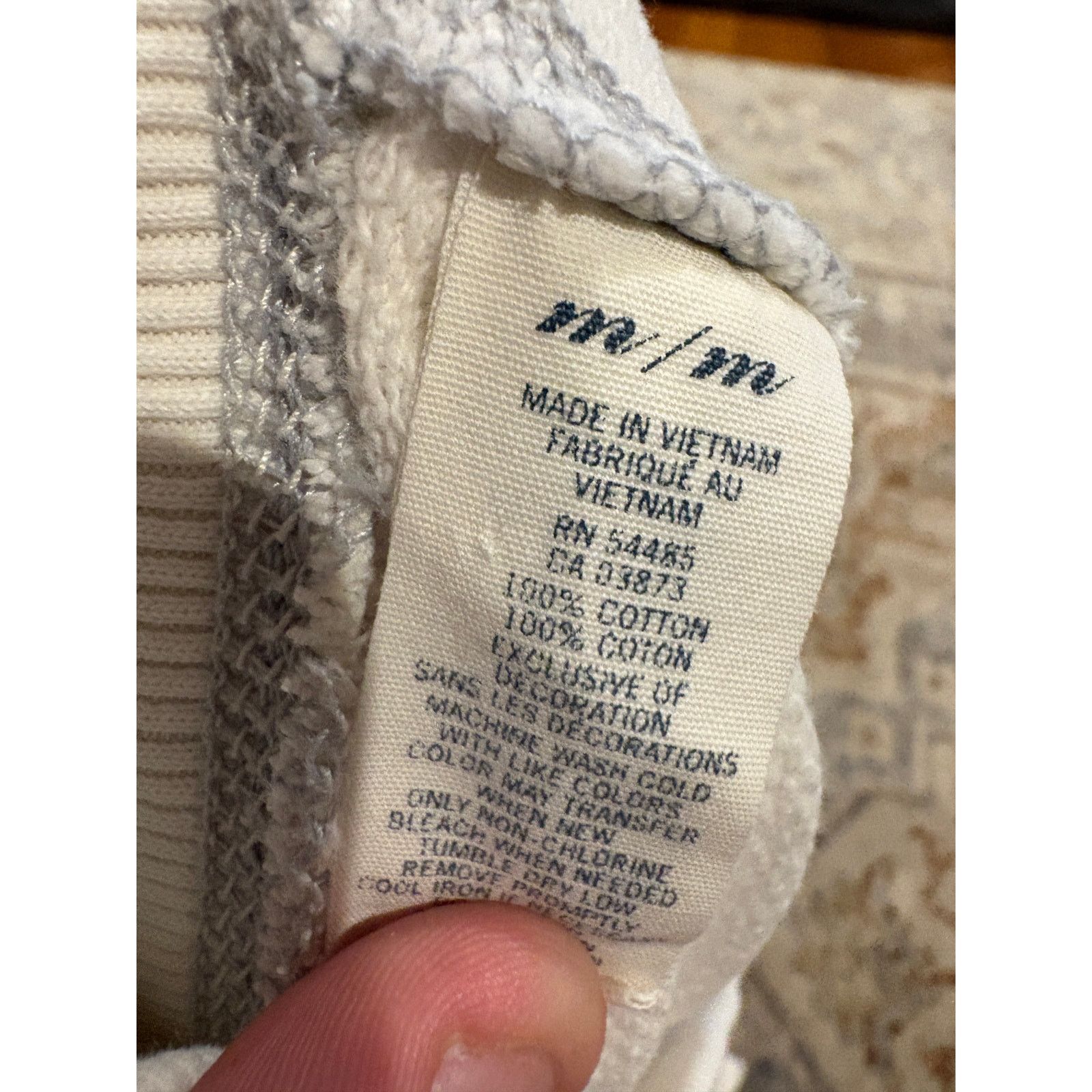 American Eagle Outfitters American Eagle White Sweat Shorts Women’s XS Drawstring Size 27" / US 4 / IT 40 - 3 Thumbnail