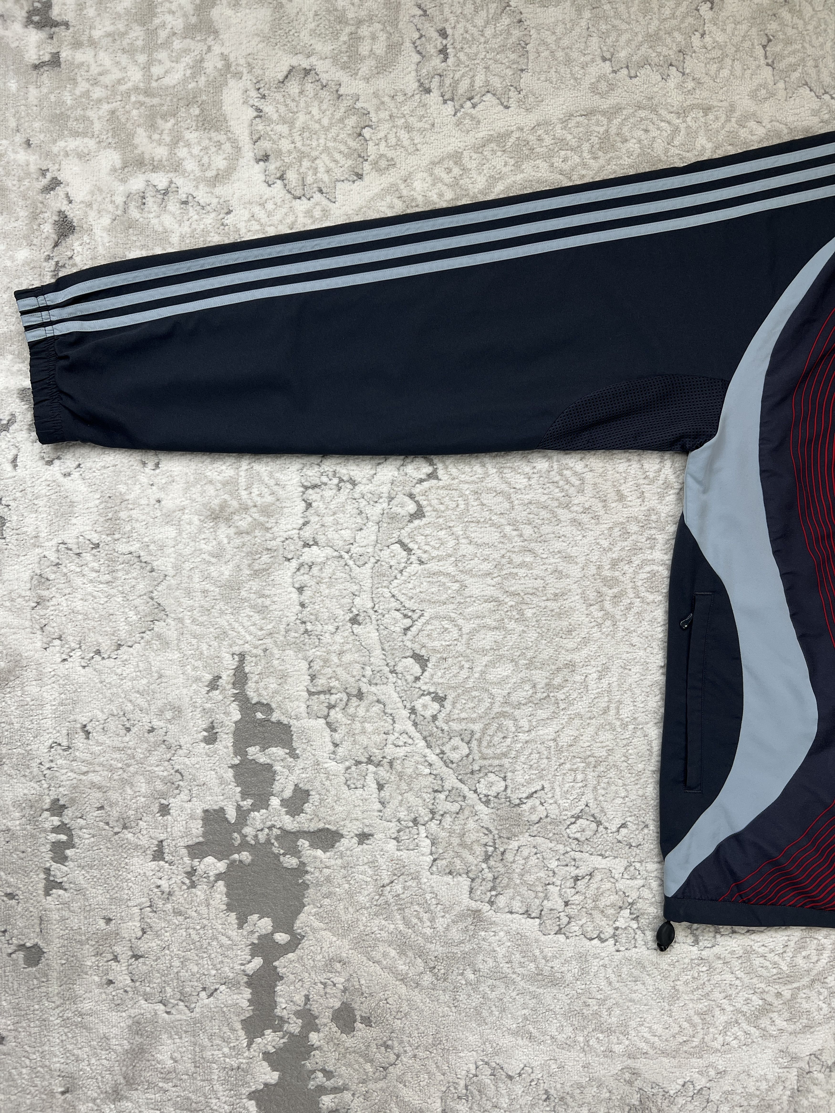 Adidas Adidas Y2K Soccer Training Track Jacket B.L. Color Block Size US XL / EU 56 / 4 - 13 Thumbnail