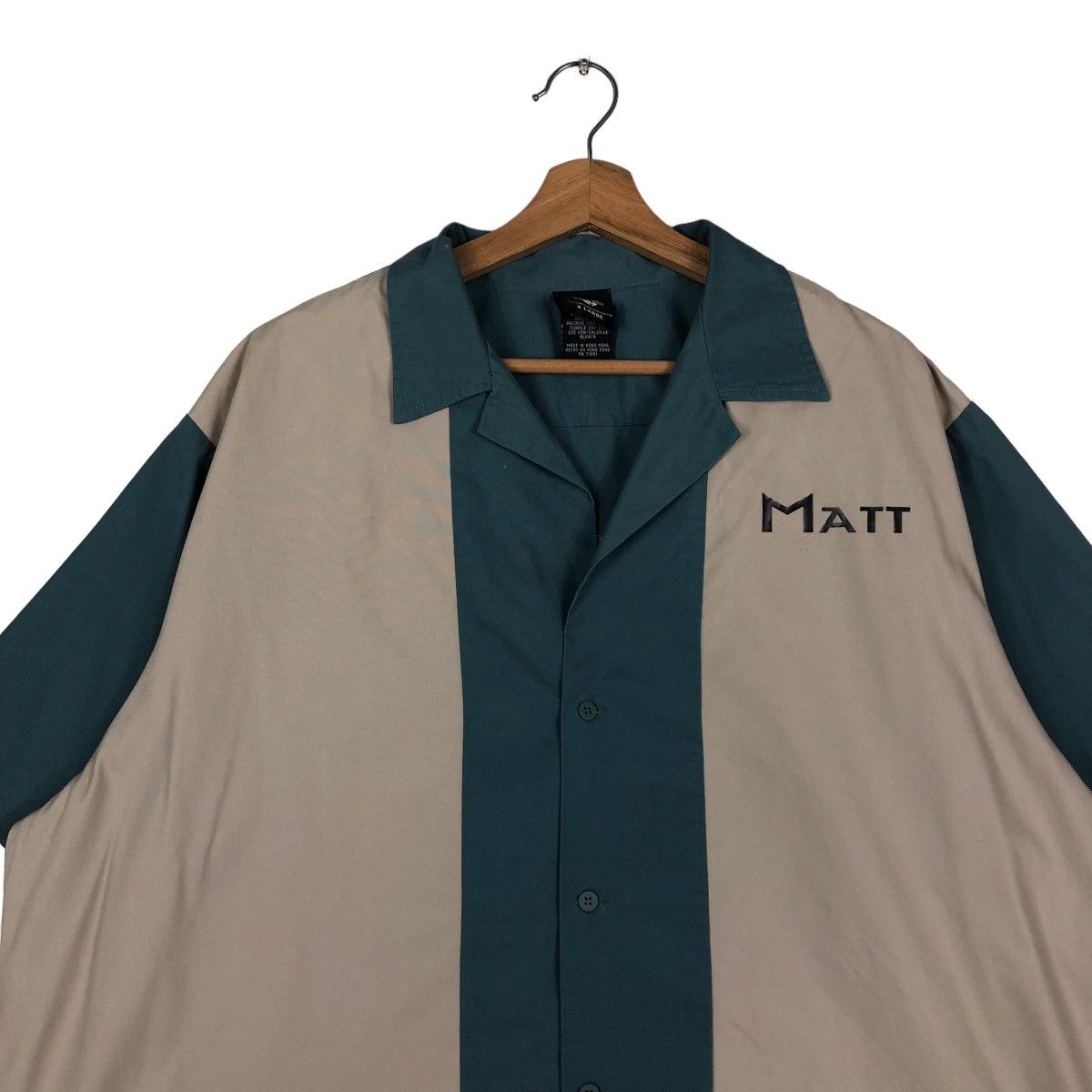 Japanese Brand 🔥Vintage Bowling Shirt Sport Hilton Bowling Petro Big Logo Size US XL / EU 56 / 4 - 3 Thumbnail