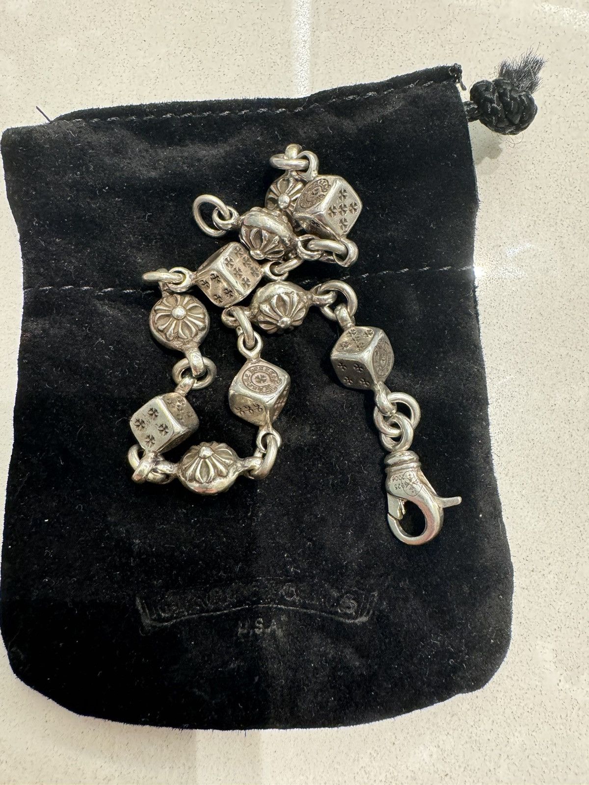 Chrome Hearts CHROME HEARTS DICE BRACELET Size ONE SIZE - 4 Thumbnail