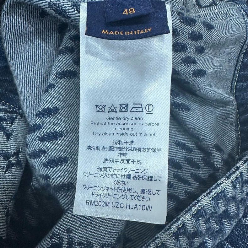 Louis Vuitton Louis Vuitton Co-branded presbyopic denim jacket Size US M / EU 48-50 / 2 - 5 Thumbnail