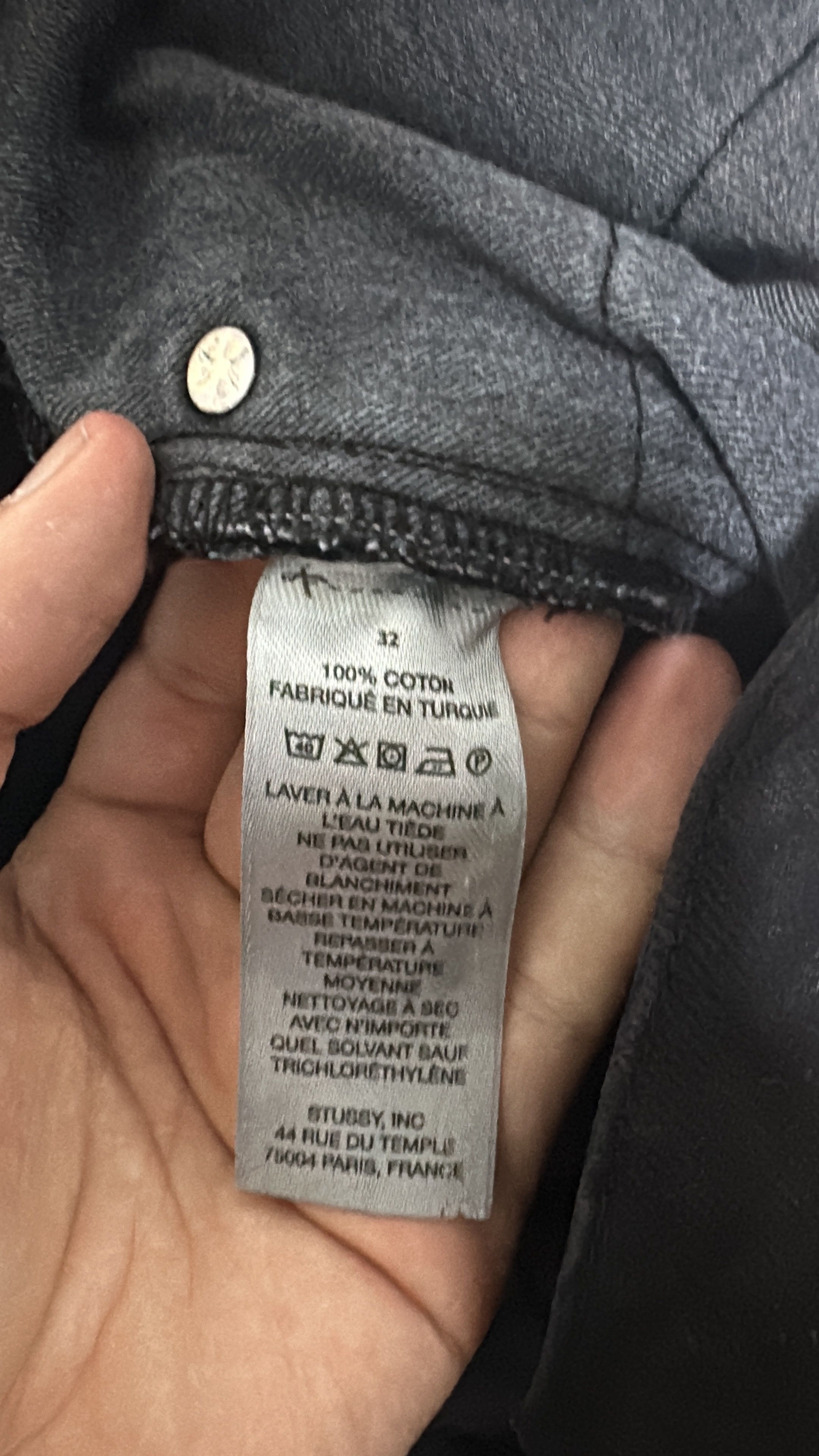Stussy Stussy Classic Jean Black Size 32 Size US 32 / EU 48 - 6 Thumbnail
