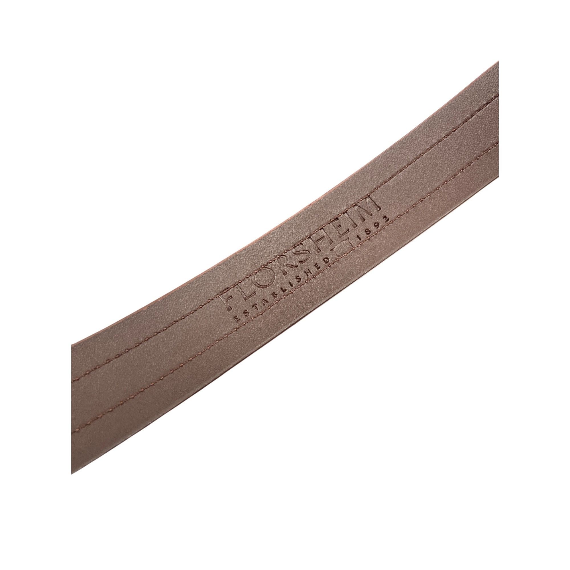 Florsheim Florsheim mens brown leather belt sz 38, 1" wide SKU 9919 Size 38 - 8 Thumbnail