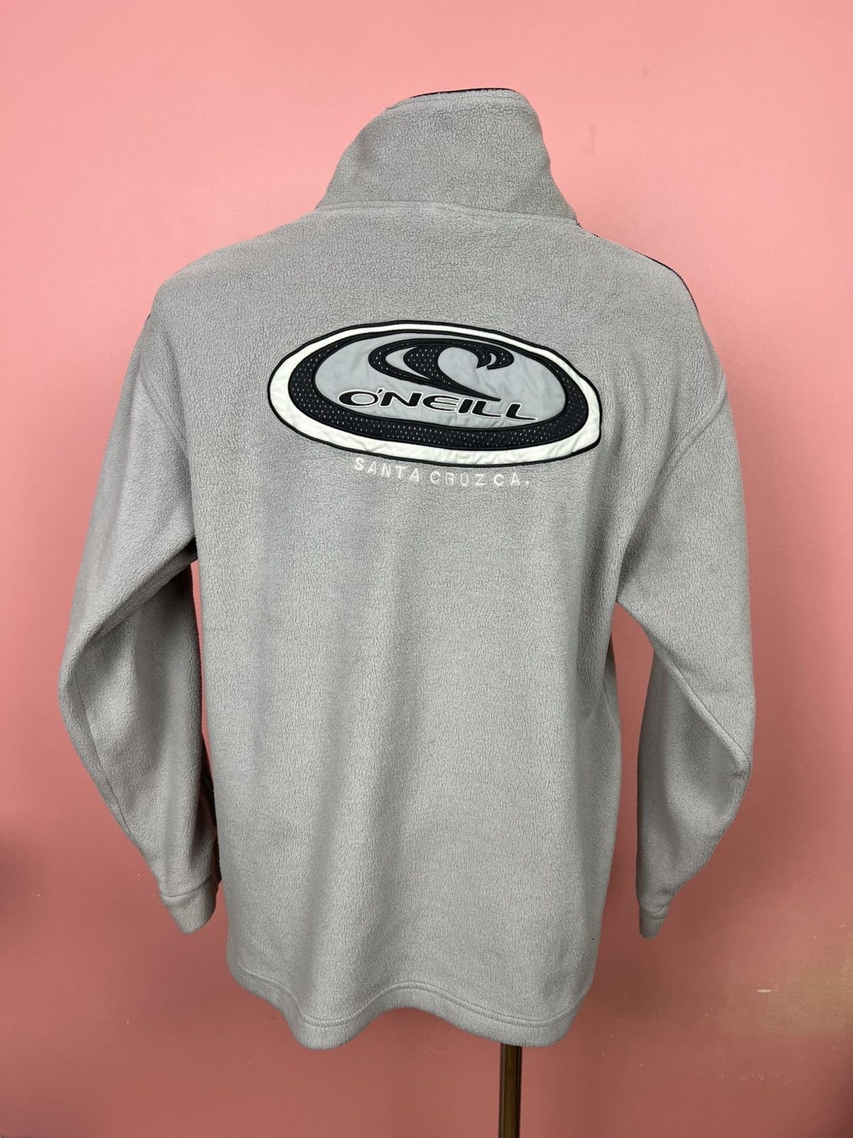 O'Neill Oneill logo fleece 1/3 zip casual vintage rare Size US L / EU 52-54 / 3 - 1 Thumbnail
