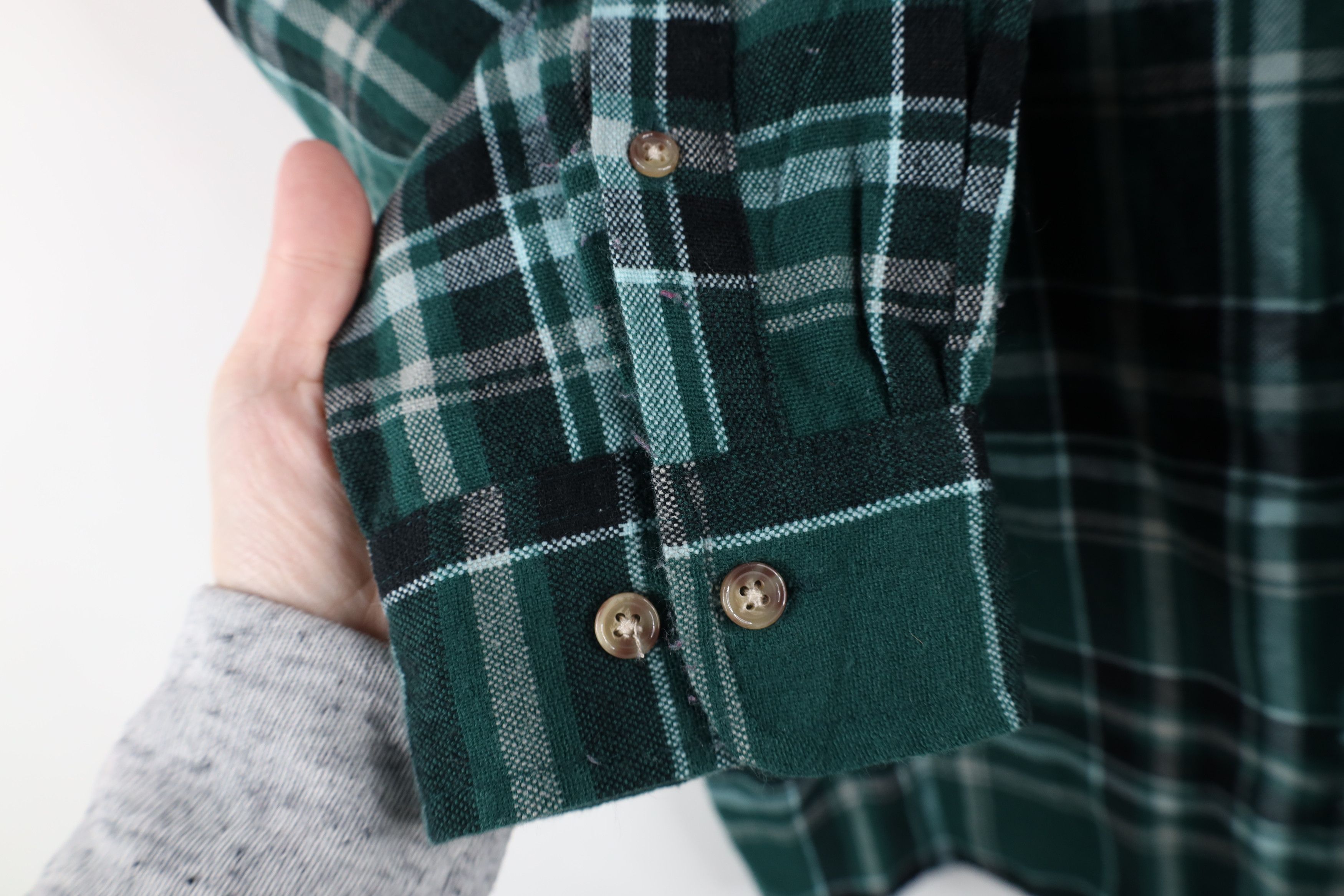 Vintage Vintage 90s Streetwear Double Pocket Collared Button Shirt Size US M / EU 48-50 / 2 - 4 Thumbnail