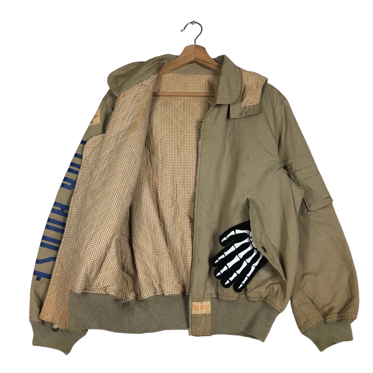 Japanese Brand 🔥90’s Riot Bomber Jacket Pink House Hysteric Glamour Japan Size US M / EU 48-50 / 2 - 10 Thumbnail