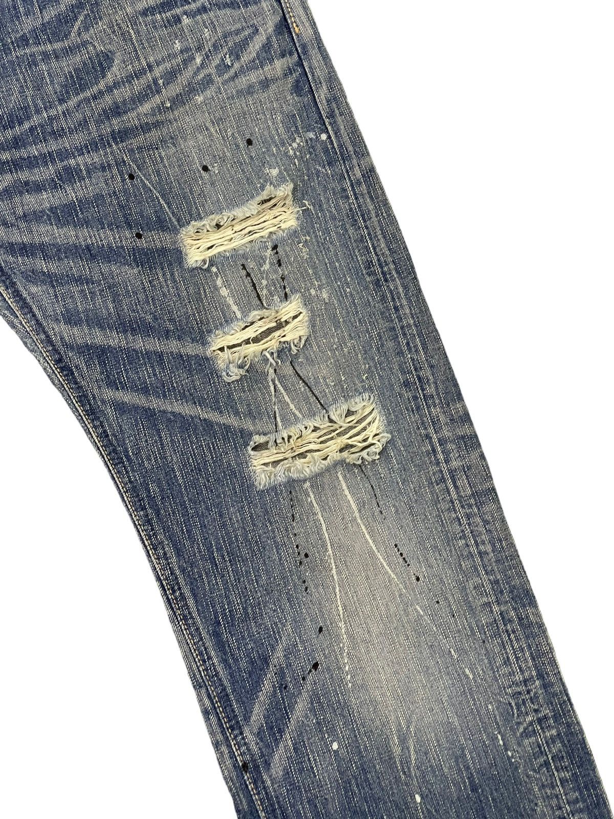 Edwin Distress Jeans Edwin 503 Faded Paint Splash Regular 7🟦5 Size US 34 / EU 50 - 7 Thumbnail