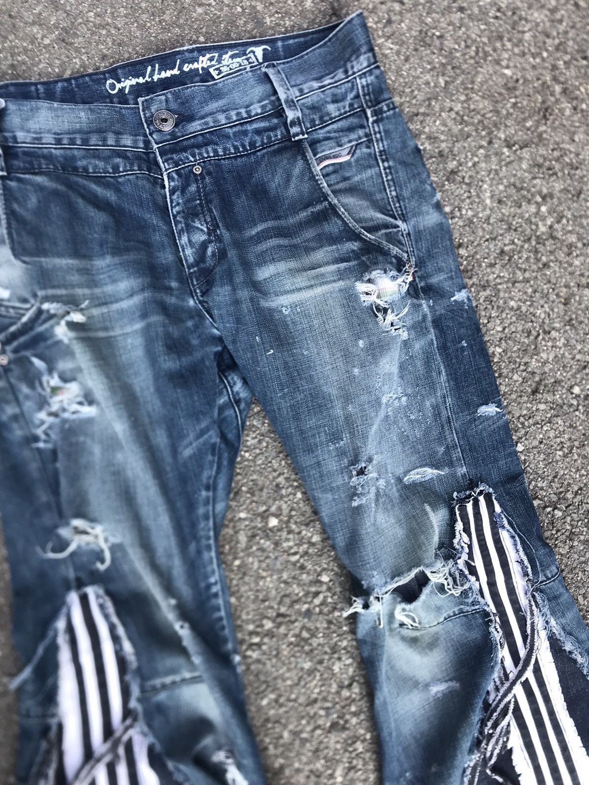 Japanese Brand × Vintage 1of1 vaulted heaven jeans Size US 29 - 4 Thumbnail