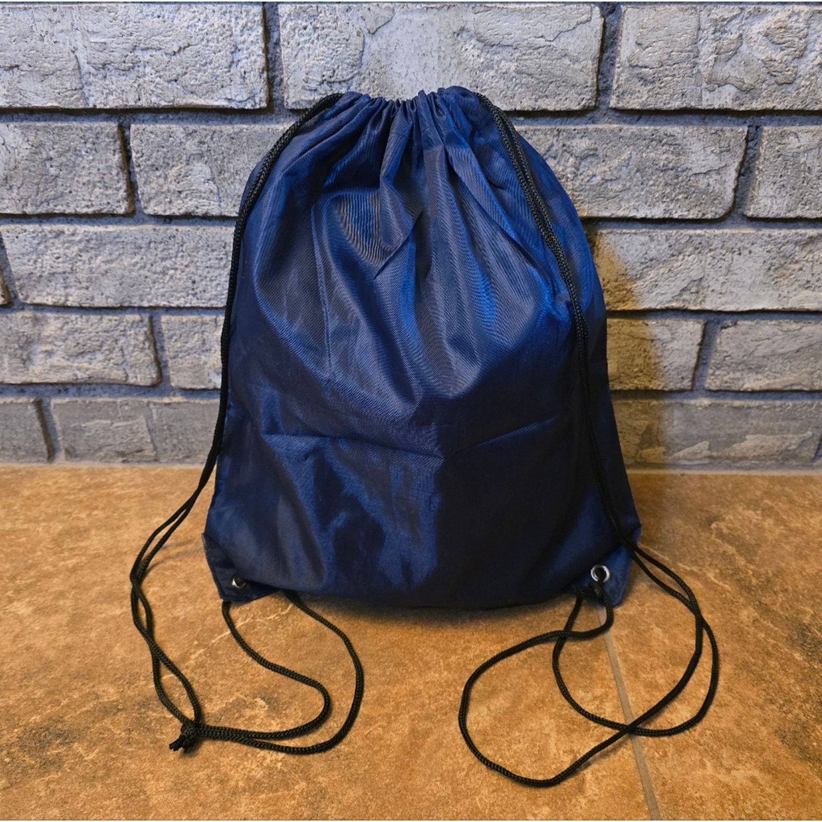 Other Navy Woolley Mammoths Drawstring Storage Bag Size ONE SIZE - 2 Thumbnail