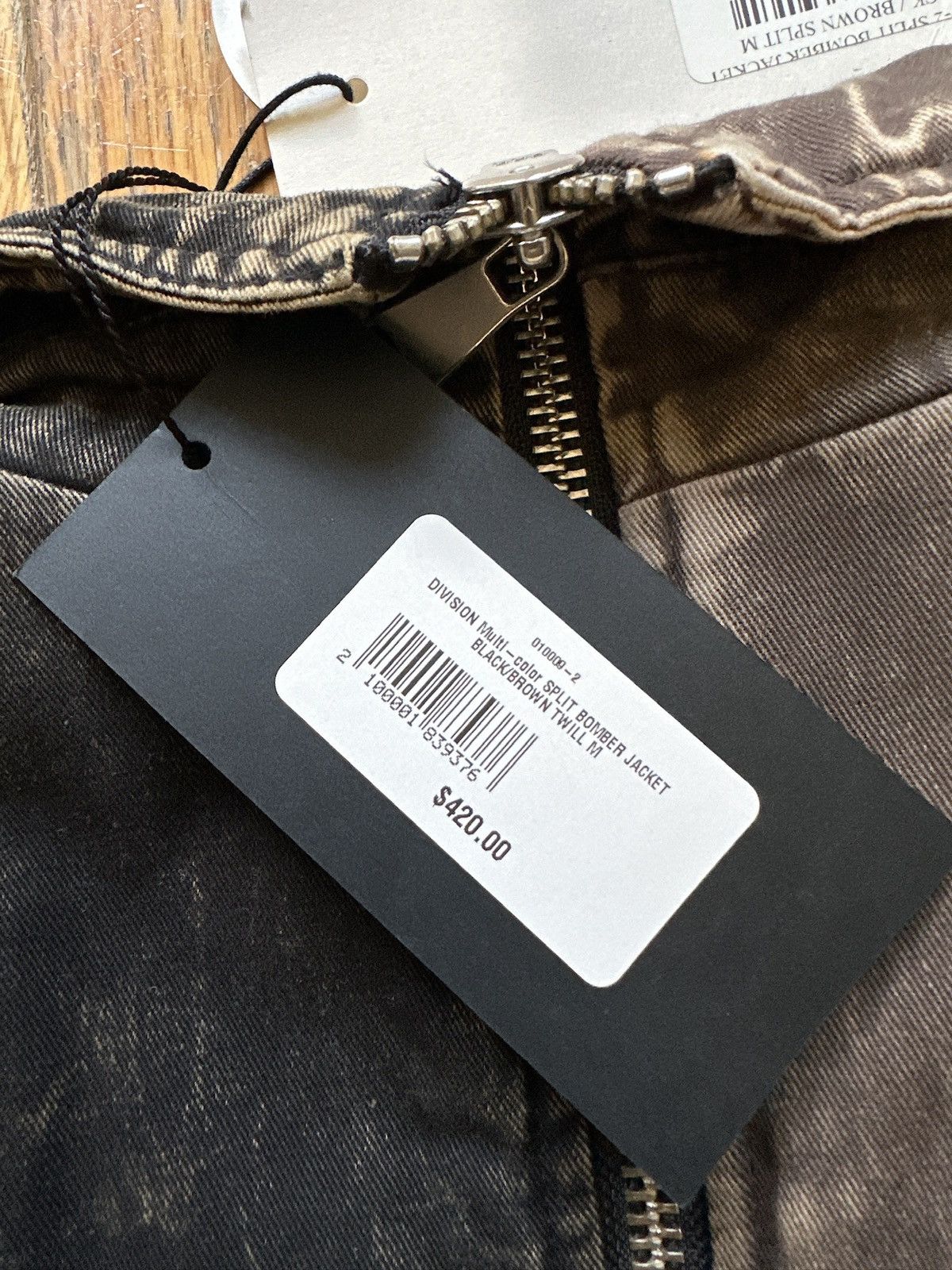 (di)vision (di)vision brown & black split jacket Size US M / EU 48-50 / 2 - 3 Thumbnail