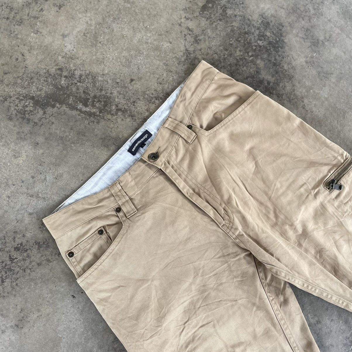 Designer × Japanese Brand × semanticdesign 🔥🇯🇵Semantic Design 7 Pockets Khakis Cotton Casual Pants Size US 32 / EU 48 - 9 Thumbnail