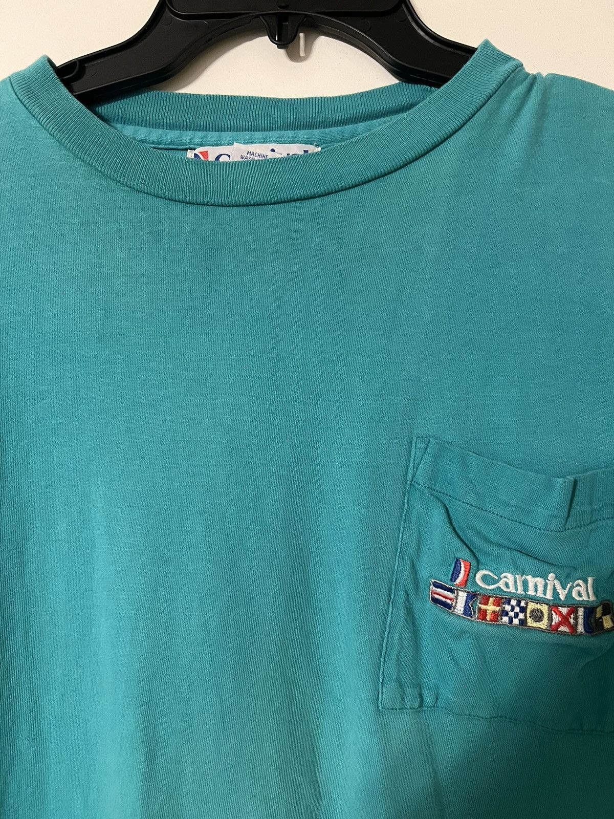 Other Vintage Carnival Cruise T-Shirt Size US XL / EU 56 / 4 - 3 Thumbnail