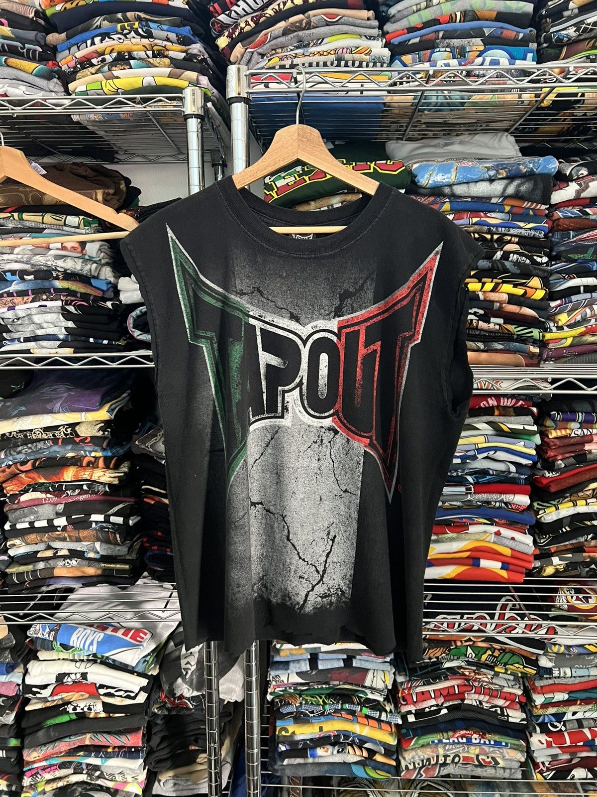 Tapout 2000s Tapout Mexico Art UFC Garcia Tee Y2k Size US L / EU 52-54 / 3 - 1 Thumbnail