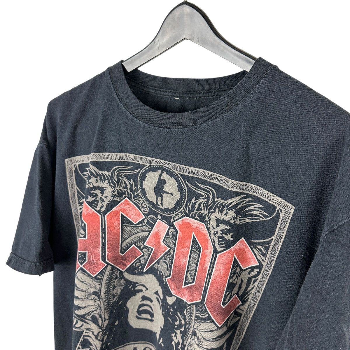 Band Tees × Vintage Vintage AC/DC Black Ice Rock Band Music Shirt Size US XL / EU 56 / 4 - 7 Thumbnail