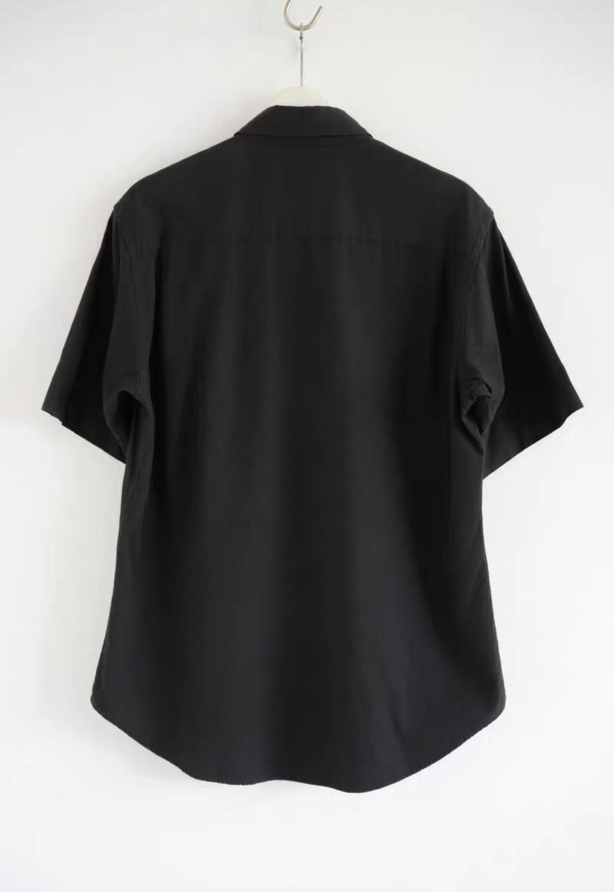 Yohji Yamamoto Yohji Yamamoto 02SS Orange Striped Short-Sleeve Shirt K4 Size US L / EU 52-54 / 3 - 2 Thumbnail
