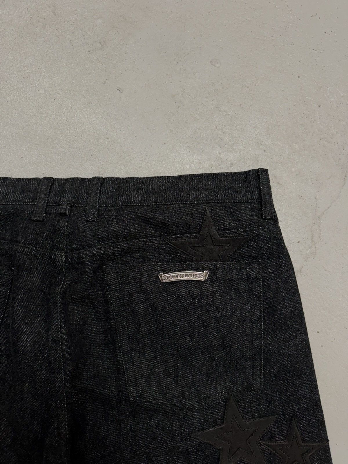 Chrome Hearts Chrome Hearts Star Patch Le Fleur Knee Denim Jeans W38 Size US 38 / EU 54 - 20 Thumbnail