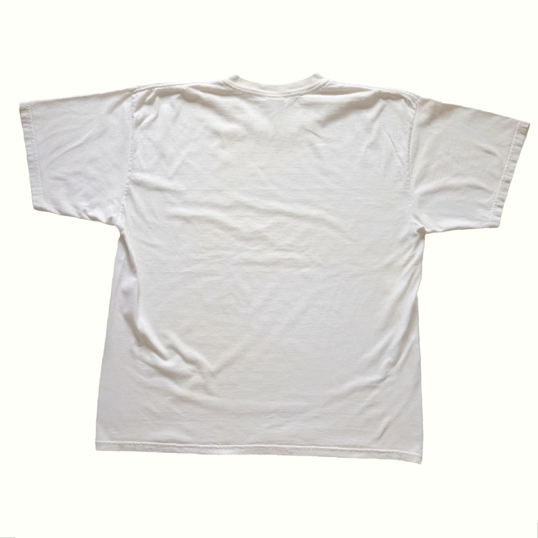 Gildan VINTAGE Gildan T-Shirt LAS VEGAS USA 90s Y2K RETRO 100% COTTON GRAPHIC TAN XL Mens Shirts Size US XL / EU 56 / 4 - 3 Thumbnail