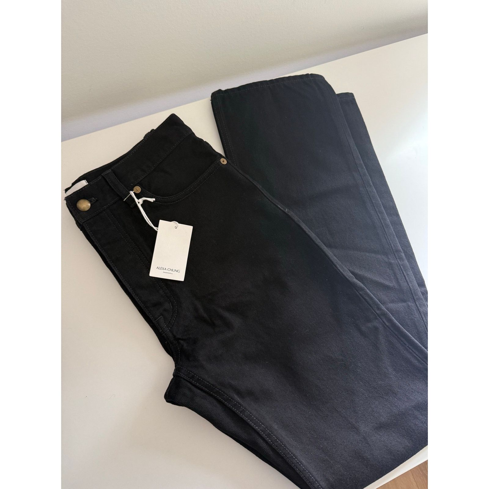 Madewell $168 New Madewell Alexa Chung High Rise Straight Jeans - 26 Size 26" / US 2 / IT 38 - 11 Thumbnail