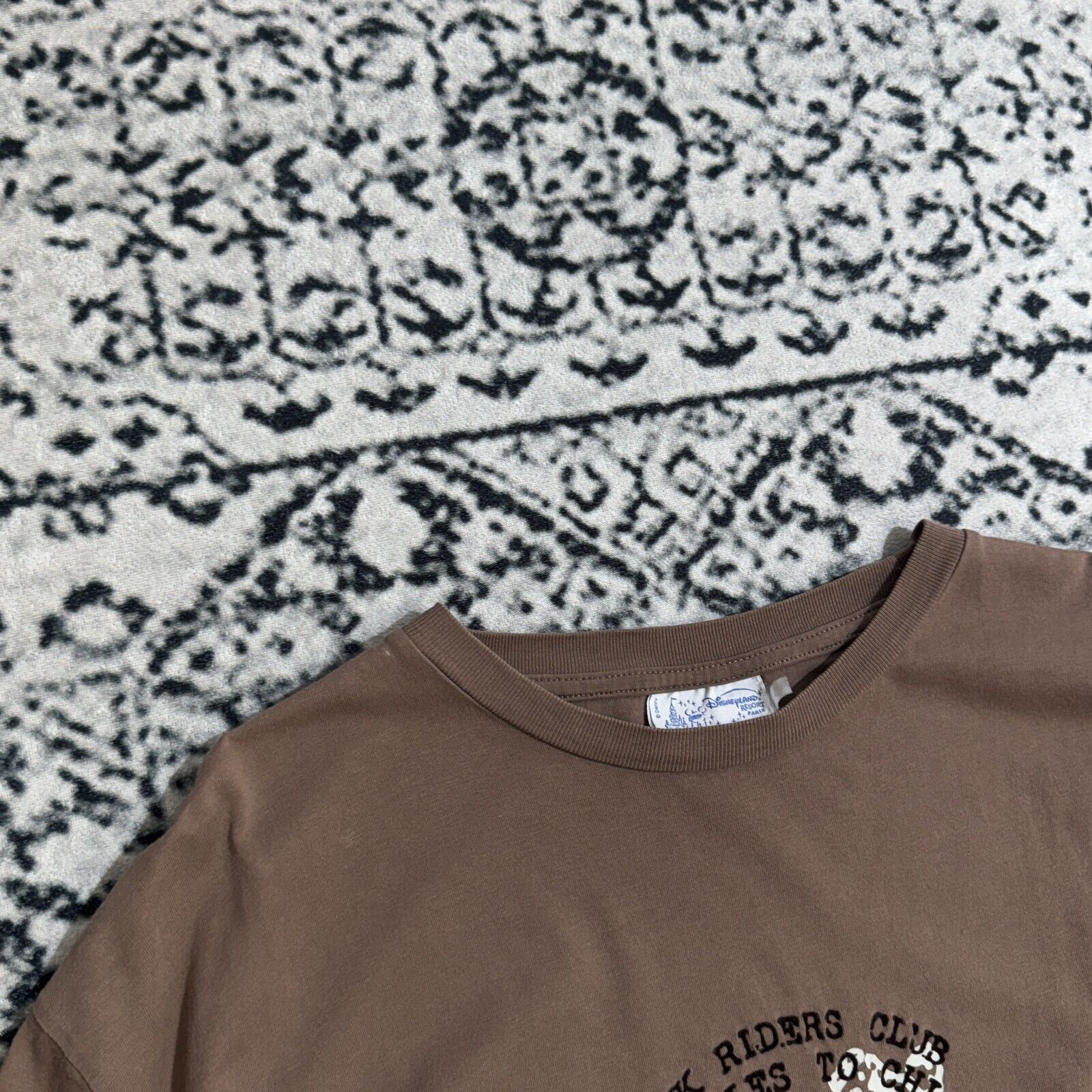 Disney × Vintage Vintage Disney Brown Cotton T-Shirt Size L Mickey Mouse Size US L / EU 52-54 / 3 - 7 Thumbnail