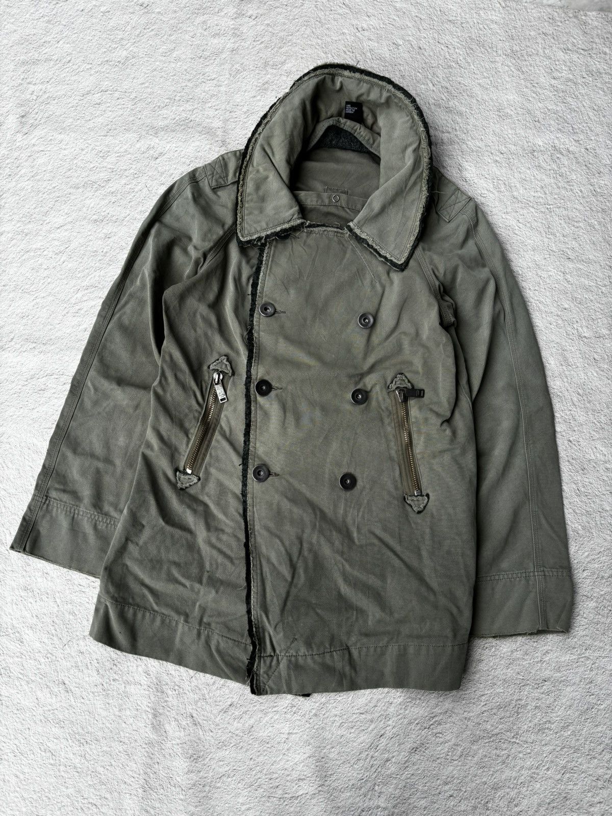 Diesel Y2k diesel parka military jacket Size US M / EU 48-50 / 2 - 2 Thumbnail