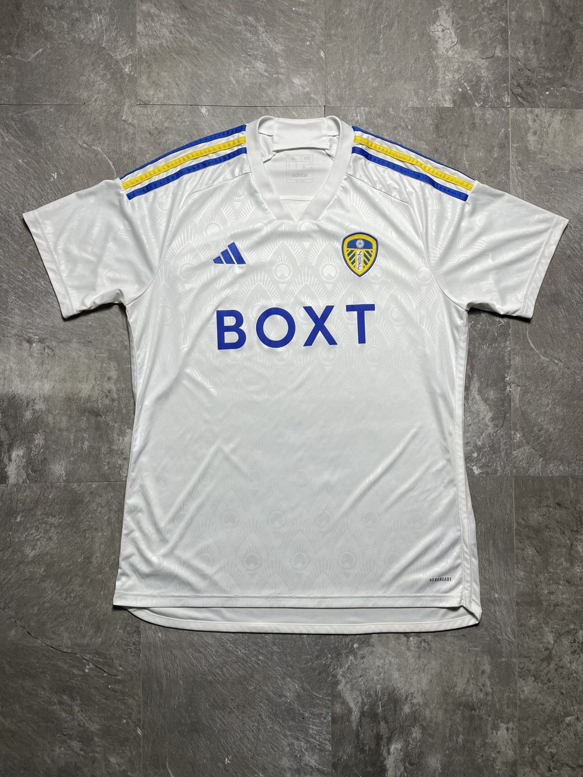 Adidas Adidas Leeds United 2023/2024 Home Soccer Jersey Vintage Y2k Size US XL / EU 56 / 4 - 1 Thumbnail