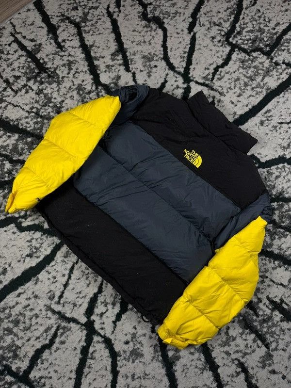 The North Face Nuptse Steep Tech 700 Down Jacket Yellow Black TNF S Size US S / EU 44-46 / 1 - 3 Thumbnail