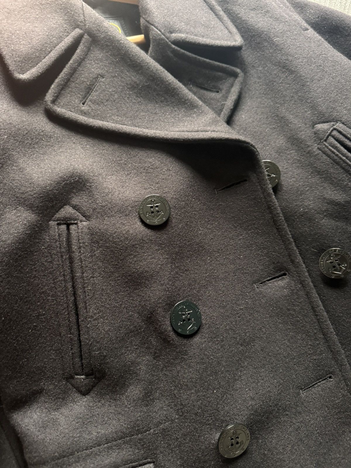Gloverall Gloverall peacoat men’s coat vintage wool classic Size US XS / EU 42 / 0 - 7 Thumbnail