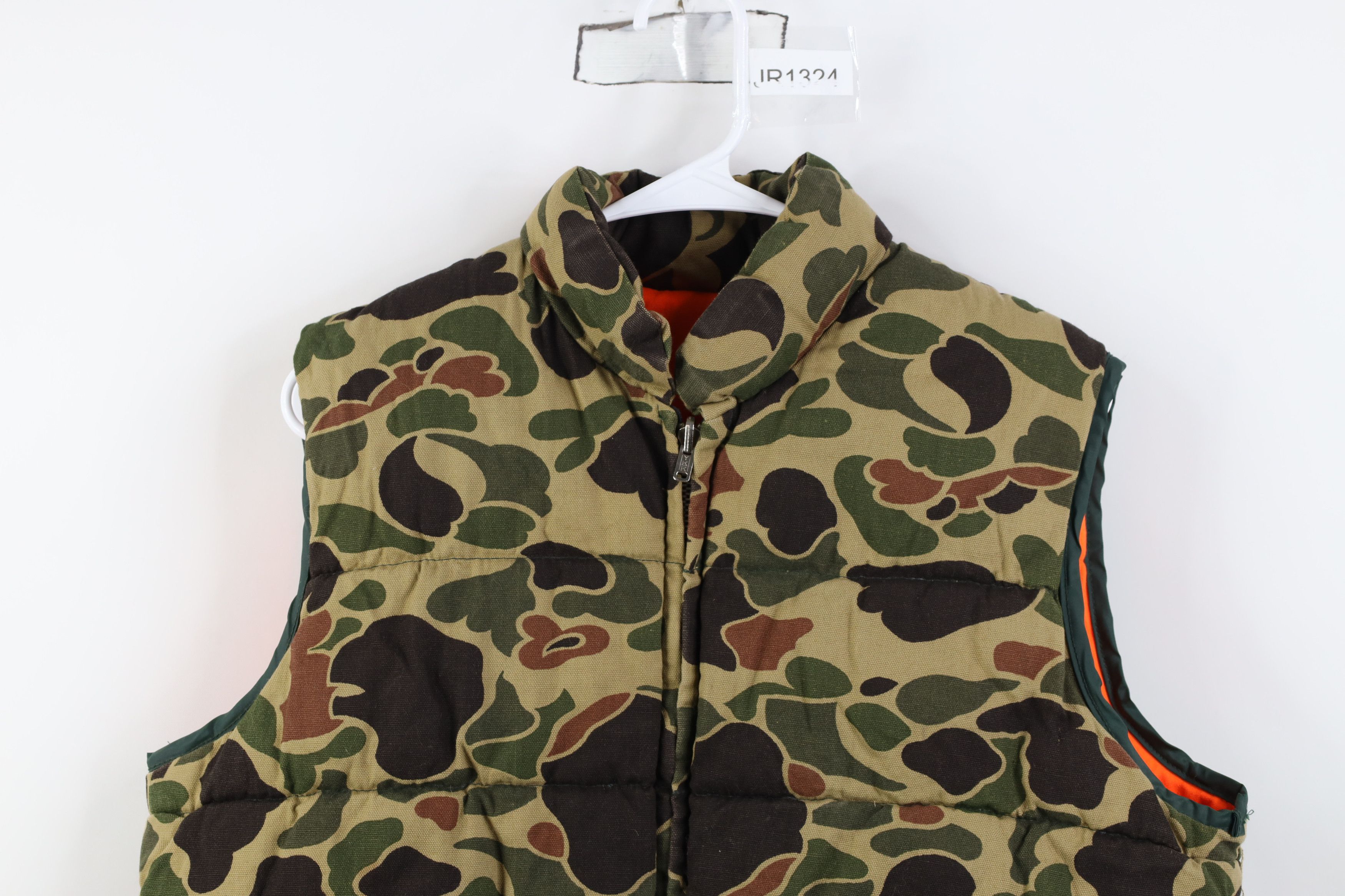 Vintage Vintage 70s Streetwear Reversible Canvas Puffer Vest Size US L / EU 52-54 / 3 - 2 Thumbnail