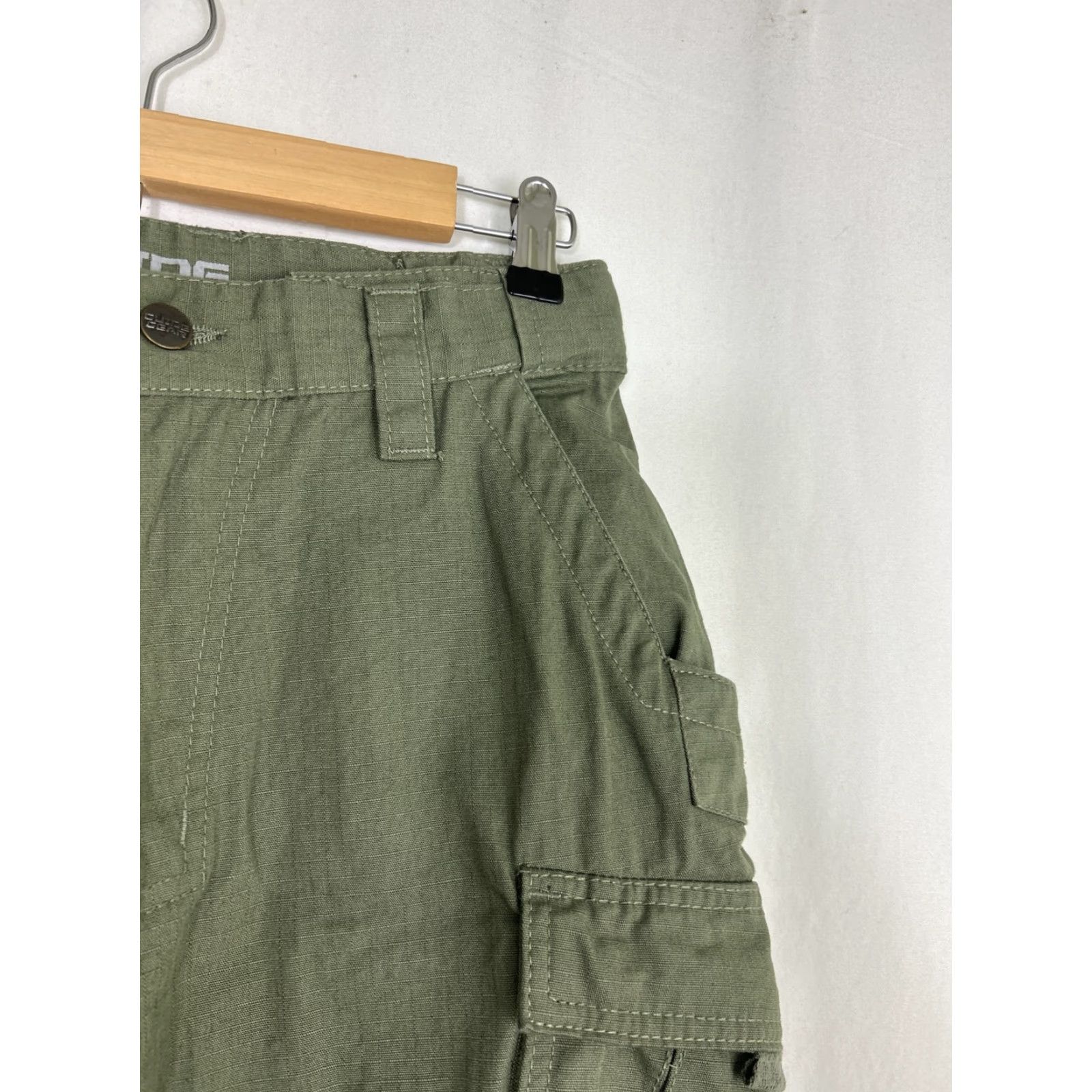 Vintage VINTAGE Guide Gear Cargo Shorts Army Green 30 Expendable Waist Rip Stop Men Size US 30 / EU 46 - 5 Thumbnail