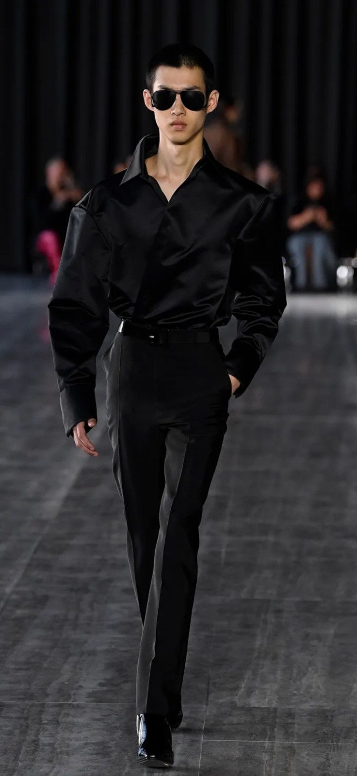 Saint Laurent Paris Saint laurent 2024 silk shirt. U. $2100 Size US XL / EU 56 / 4 - 1 Thumbnail