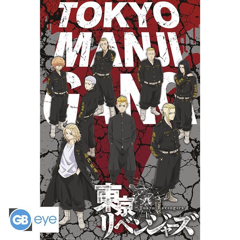 Anime Japanese Anime Tokyo Manji Gang Outerwear Snap Button Shirts Size US M / EU 48-50 / 2 - 5 Thumbnail