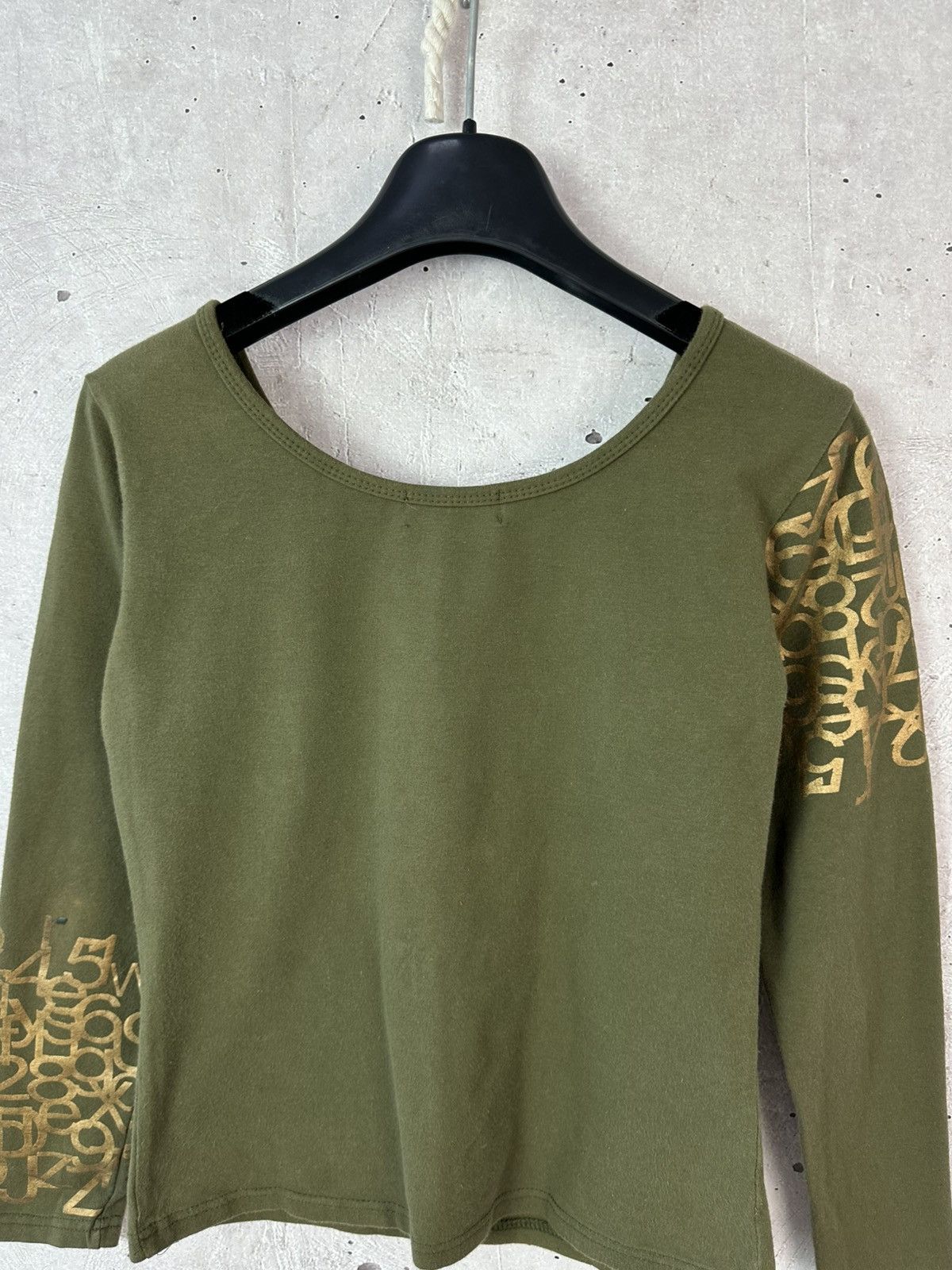 Christian Dior Monsieur Christian Dior Boutique Beads Logo Printed Khaki Jumper Size M / US 6-8 / IT 42-44 - 8 Thumbnail