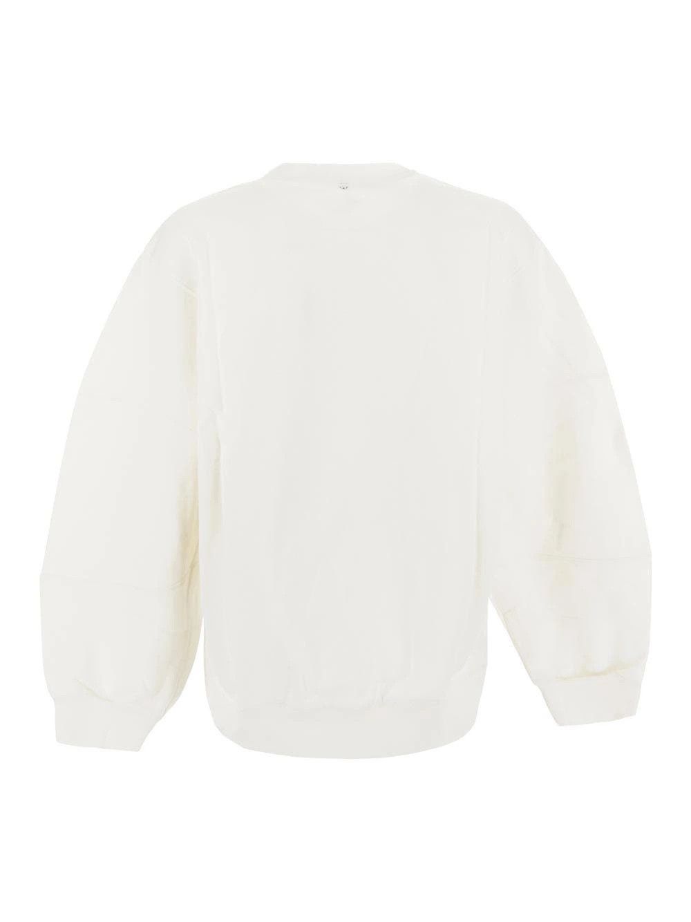 OAMC o1y0225 Logo Crewneck Sweatshirt in White Size US L / EU 52-54 / 3 - 3 Thumbnail