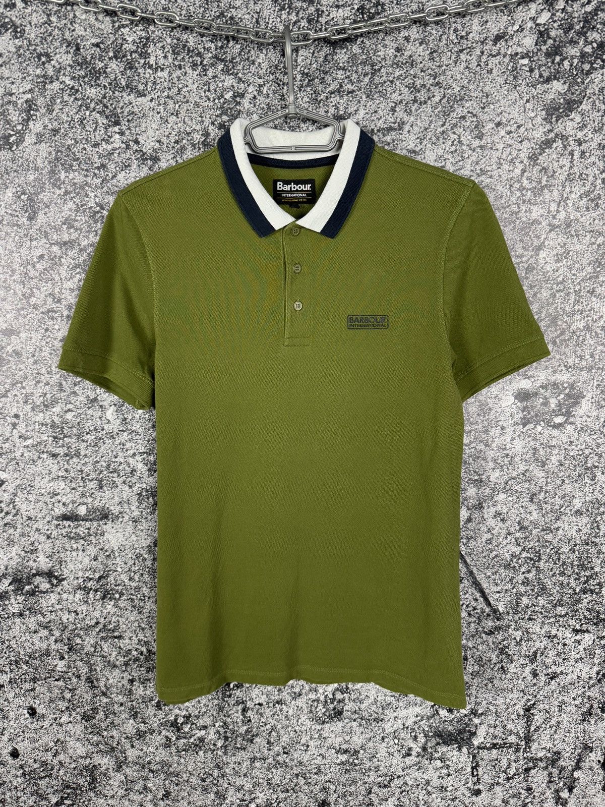 Barbour Barbour International Cotton Polo Shirt Luxury Size M Size US M / EU 48-50 / 2 - 1 Thumbnail