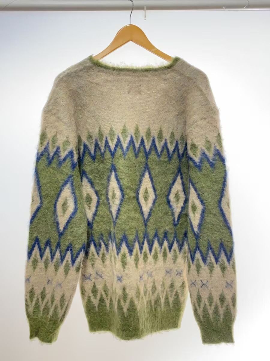 Needles AW24 Argyle Mohair Knit Cardigan Size US L / EU 52-54 / 3 - 2 Thumbnail